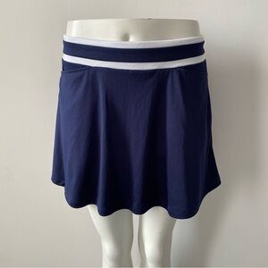 PGA Tour Navy and White Mini Skirt